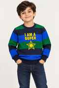 I Am A Super Star Sweat- Multi Colour