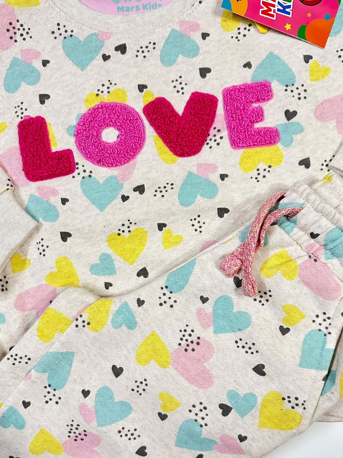 Love Rotary Embroidered Set