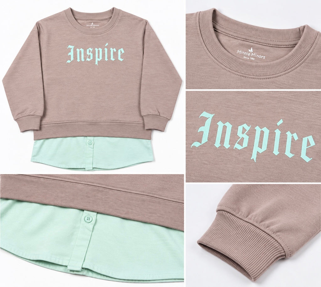 Inspire Girls Baggy Sweatshirt