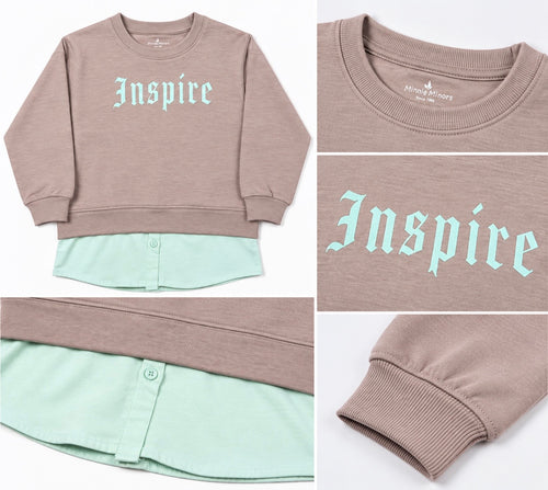 Inspire Girls Baggy Sweatshirt