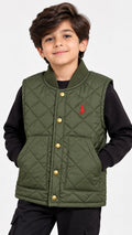 Polo Jacket-Olive