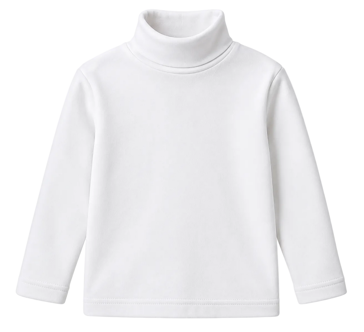Unisex High Neck-White
