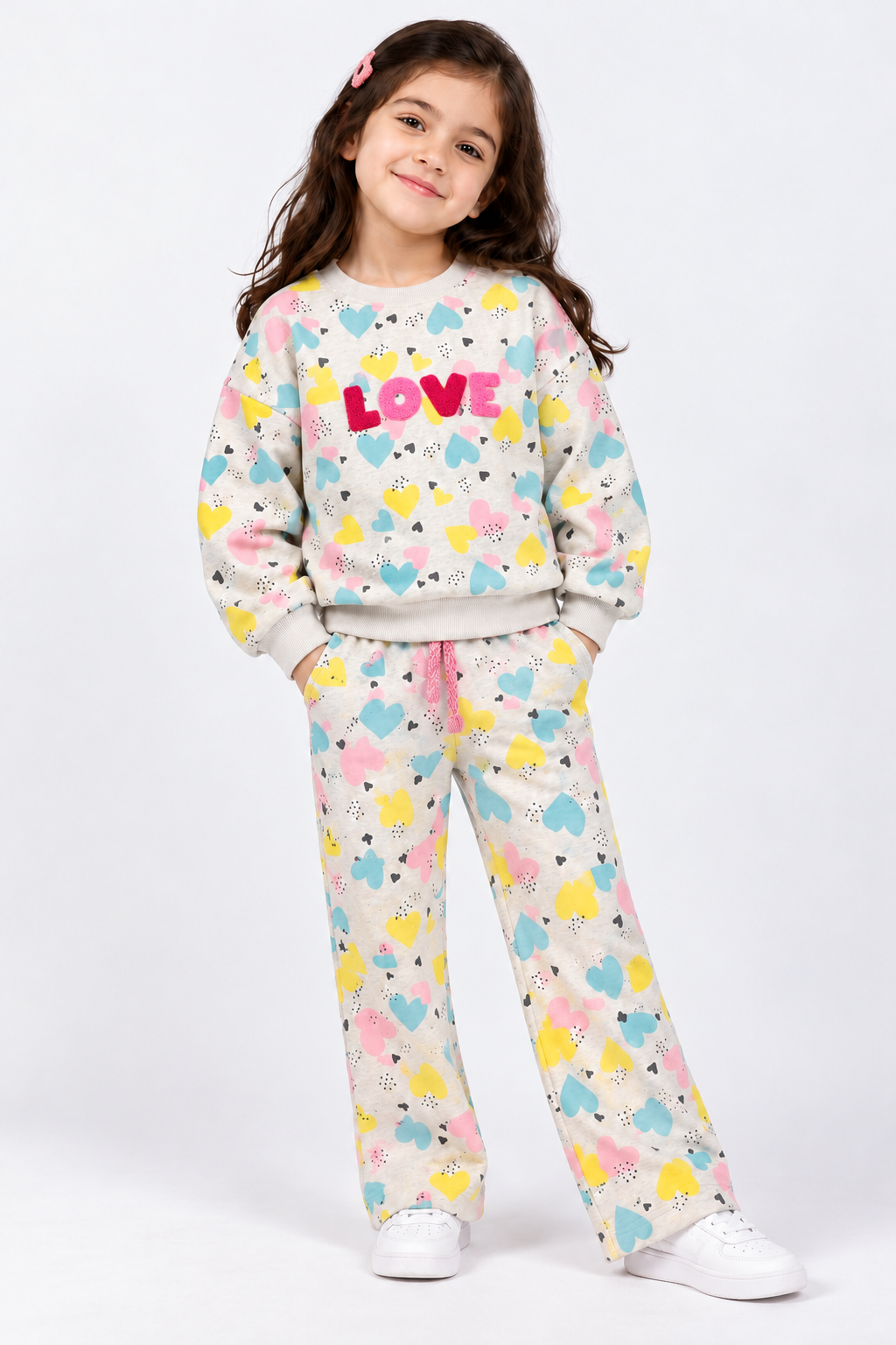 Love Rotary Embroidered Set