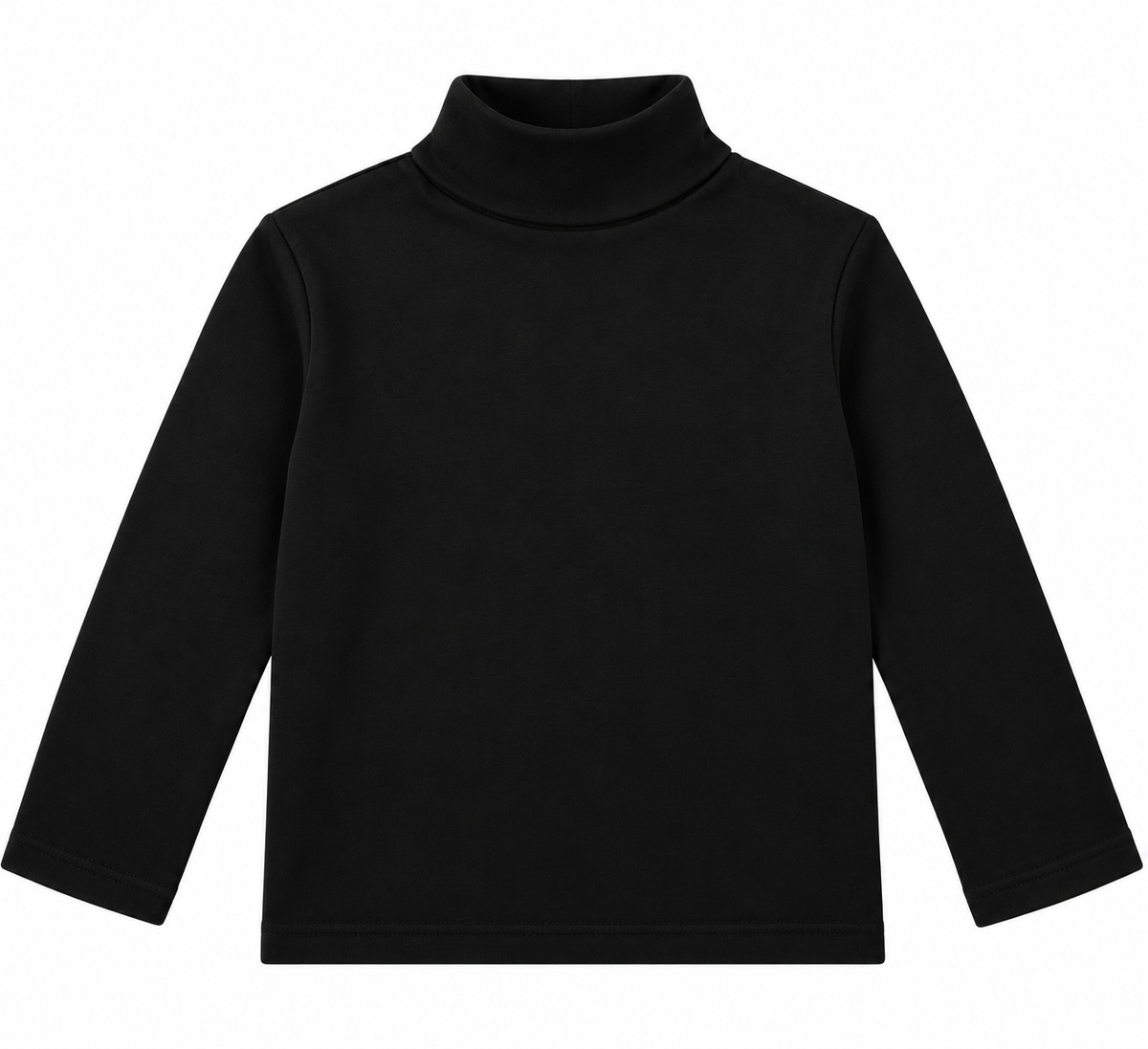 Unisex High Neck-Black