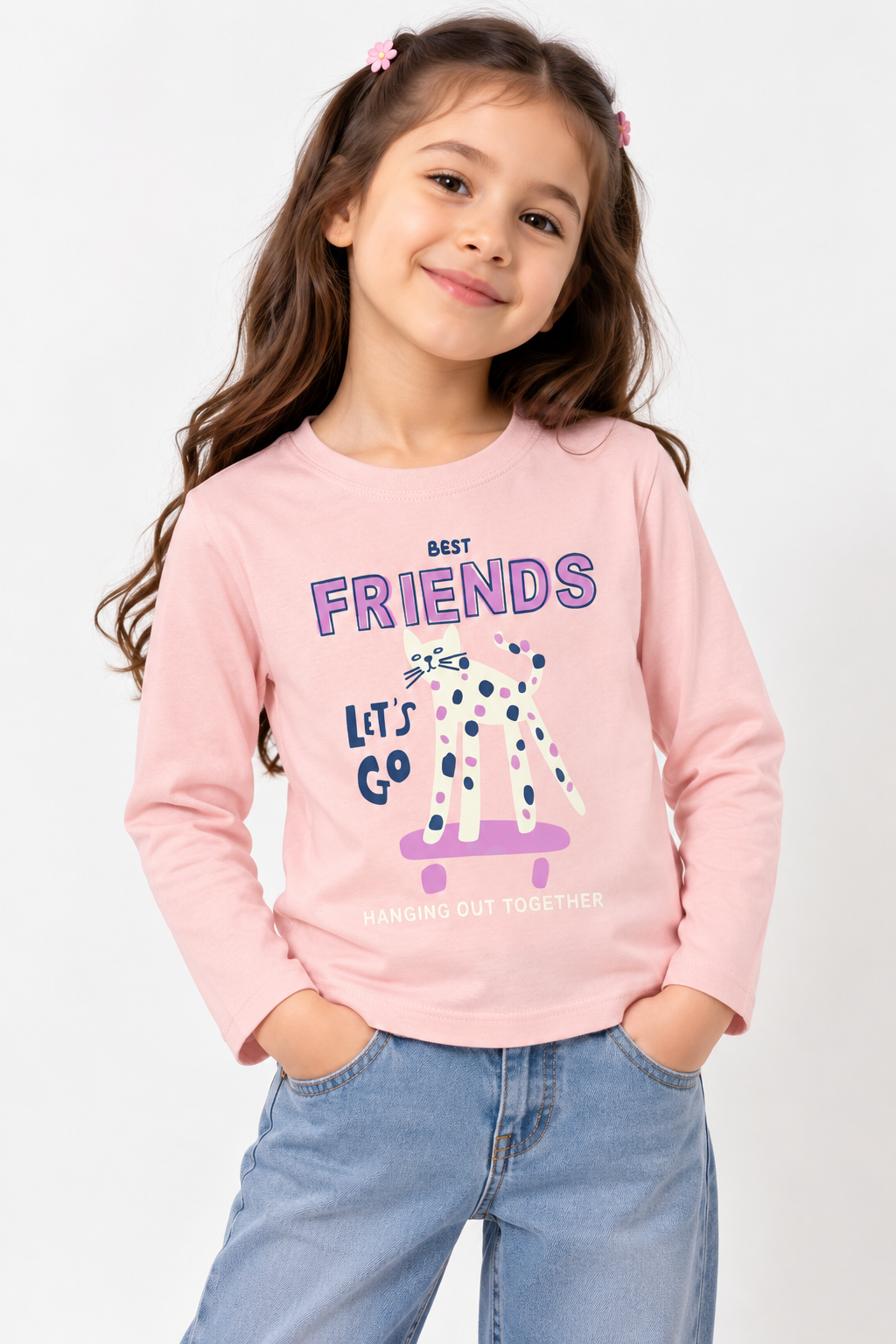 Best Friends Lets Go F/S T-Shirt