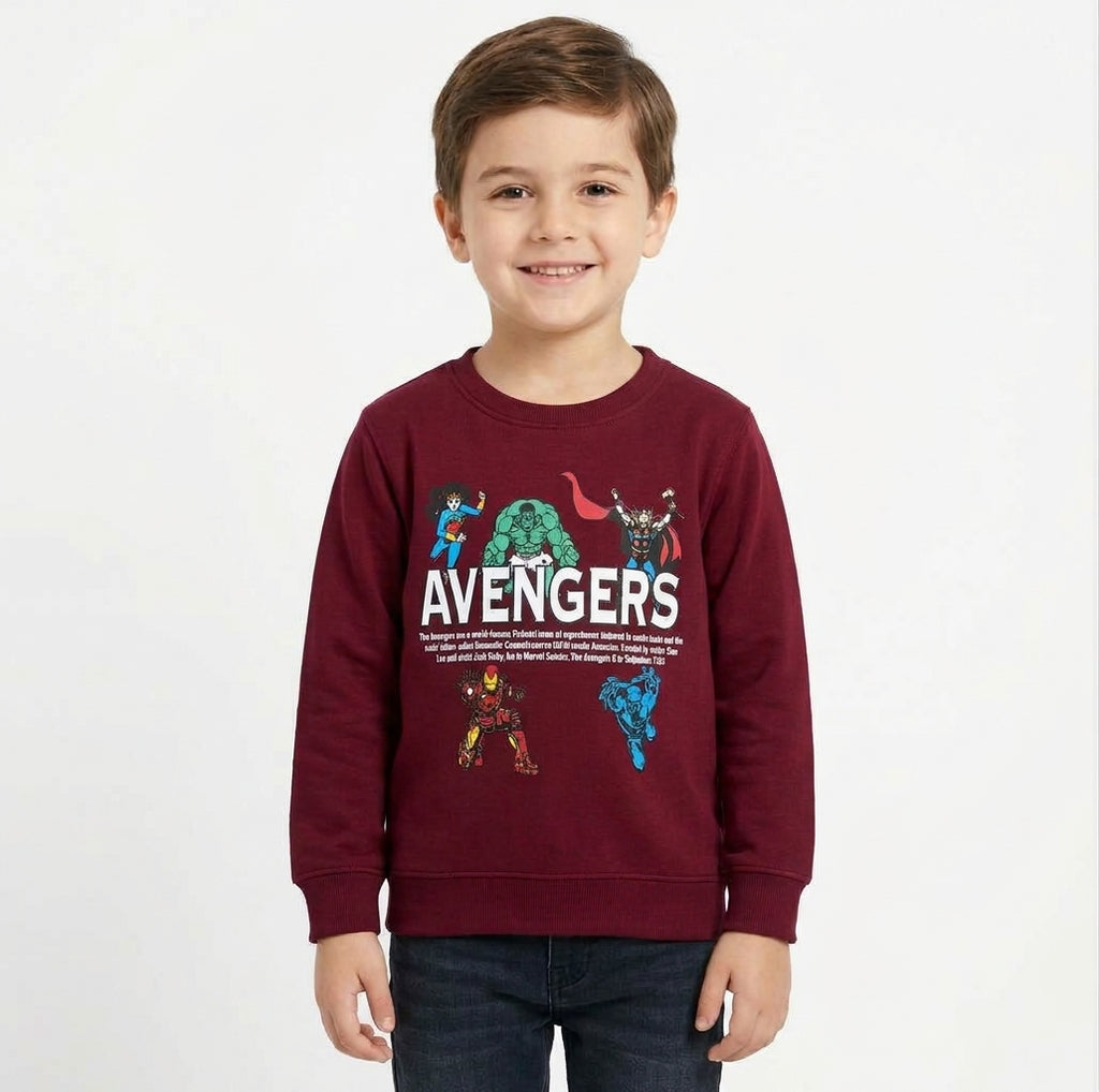 Marvel Sweat- Maroon