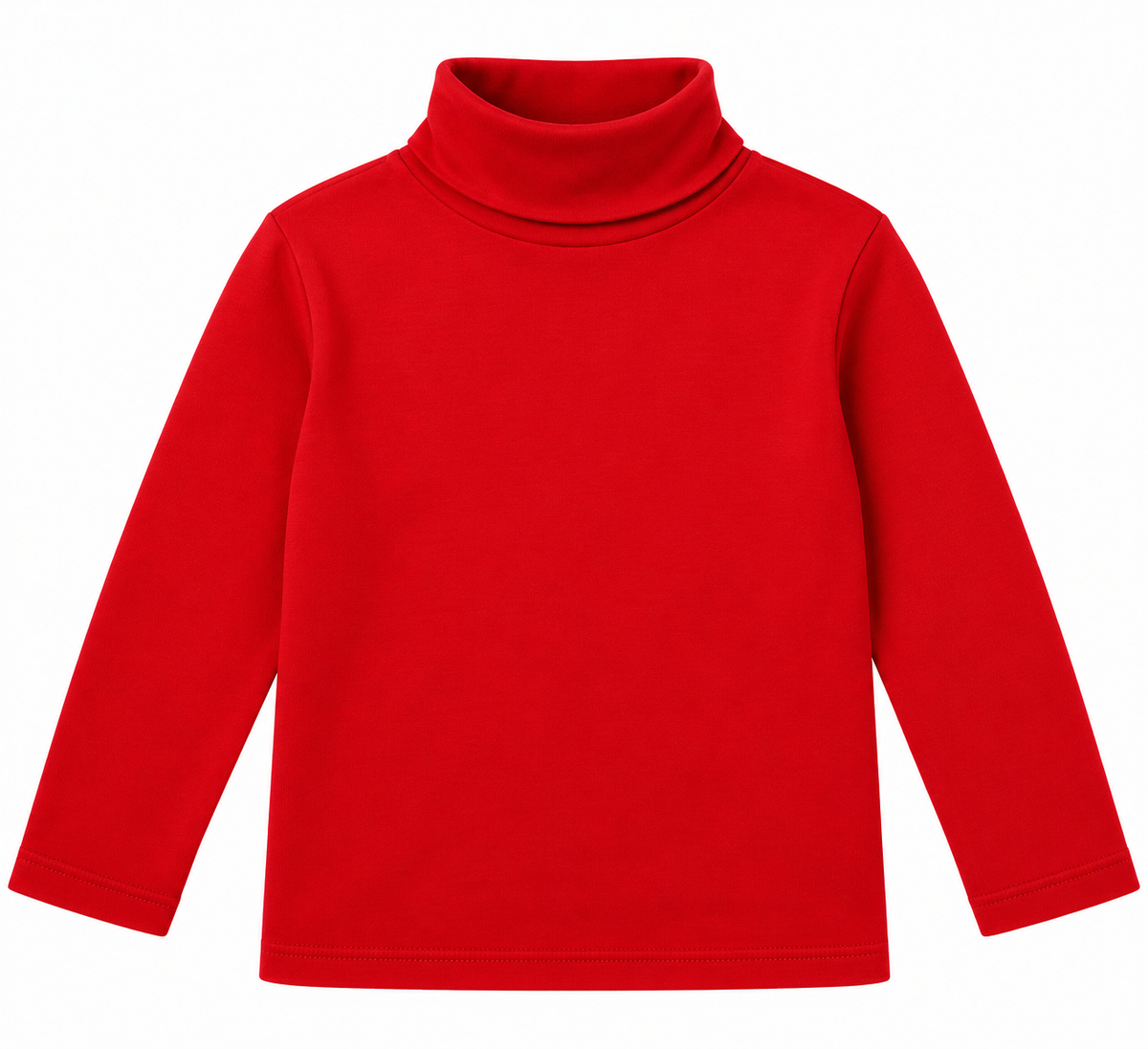 Unisex High Neck-Red